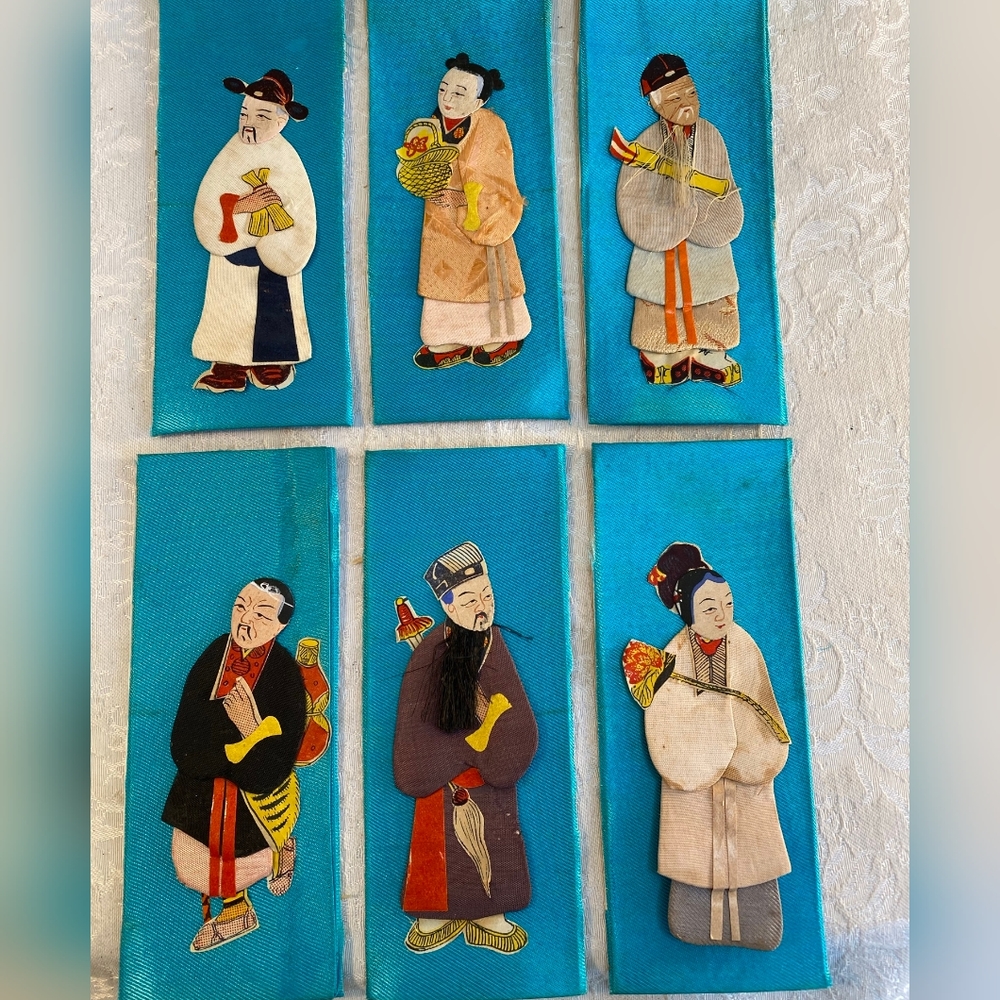 6 Chinese Mythology Paper Dolls Immortals Of Eternity NICE